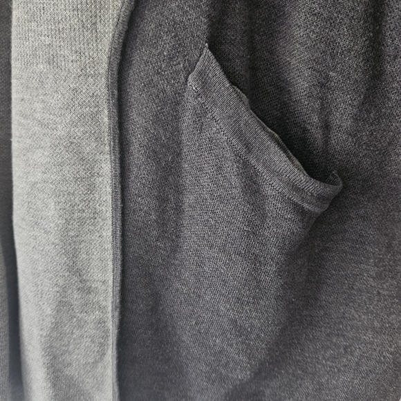 Lululemon After Asana Wrap Gray Reversible Cardigan Sweater Size OS - Picture 5 of 11